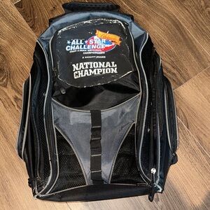 National Champion Black & Gray Men's Backpack - All Star Challenge